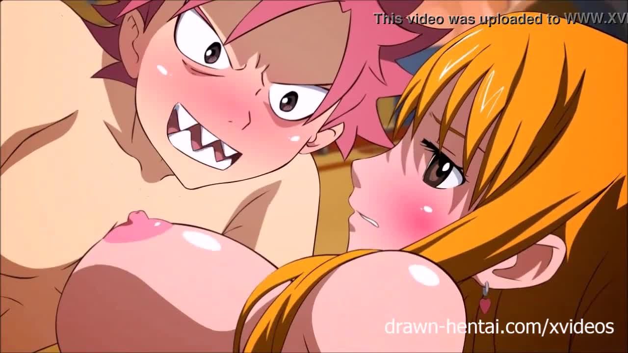 Lucy Anime Gangbang - Fairy tail xxx - natsu and erza... along with lucy! | BIQLE.me Porn Tube